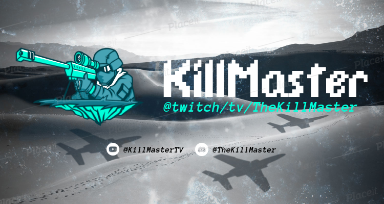 Placeit Rainbow Six Siege Inspired Twitch Banner Maker Featuring An Illustrated Sniper