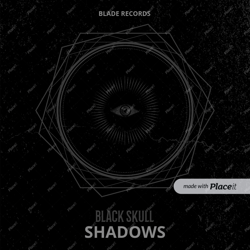 placeit heavy metal album cover template album cover template