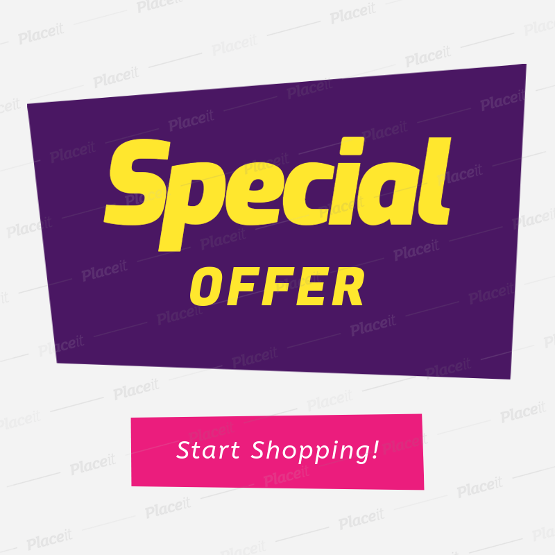 placeit banner maker for special online offers online banner maker