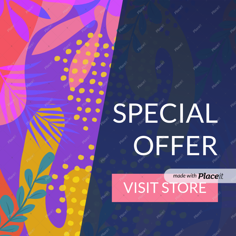 placeit online banner maker with colorful graphics online banner maker