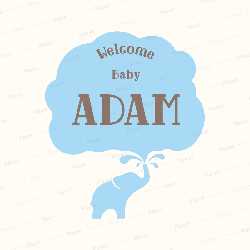 placeit welcome baby boy t shirt design template baby boy template
