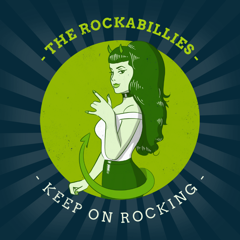 placeit rockabilly cd cover maker album cover template