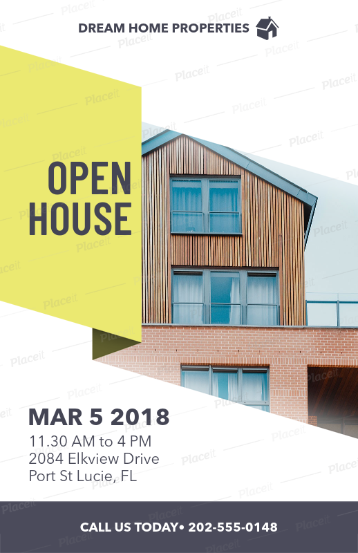 placeit flyer template to design real estate flyers real estate flyers template